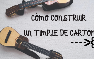 Cómo construir un timple de cartón